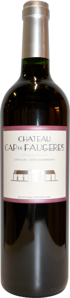Château Cap de Faugères, Rot, 2015