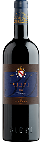 Mazzei 'Siepi', Rouge, 2022