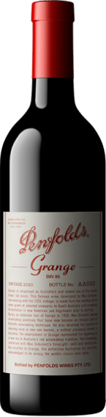 Penfolds Grange shiraz, Rood, 2020