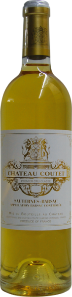 Château Coutet, Weiß, 2019