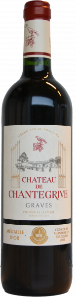 Château Chantegrive, Rot, 2019
