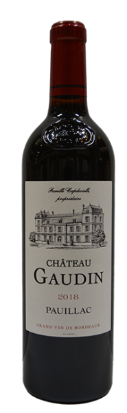 Château Gaudin, Rood, 2018