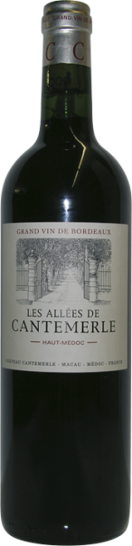 Château les Allées de Cantemerle, Rouge, 2019