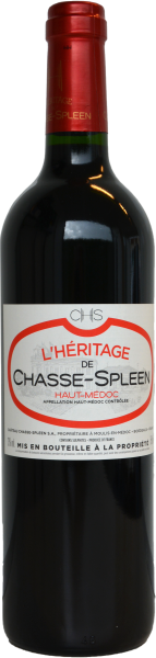 L' Heritage de Chasse Spleen, Rot, 2019