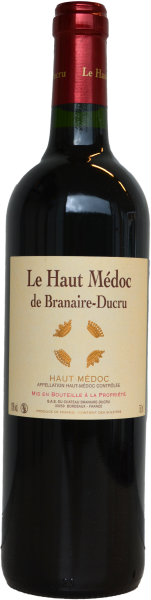 Le Haut Médoc de Branaire Ducru, Rood, 2009